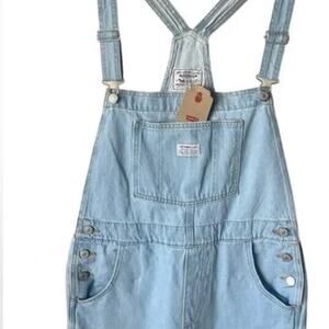 Levi's Light Blue Denim Overalls